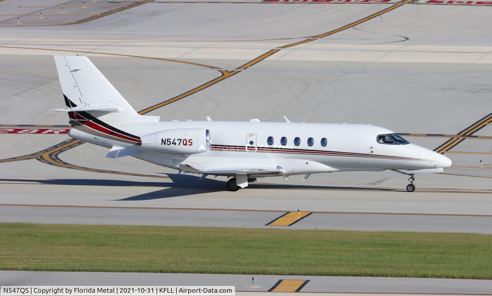 N547QS, 2017 Cessna 680A Citation Latitude C/N 680A-0094, FLL 2021