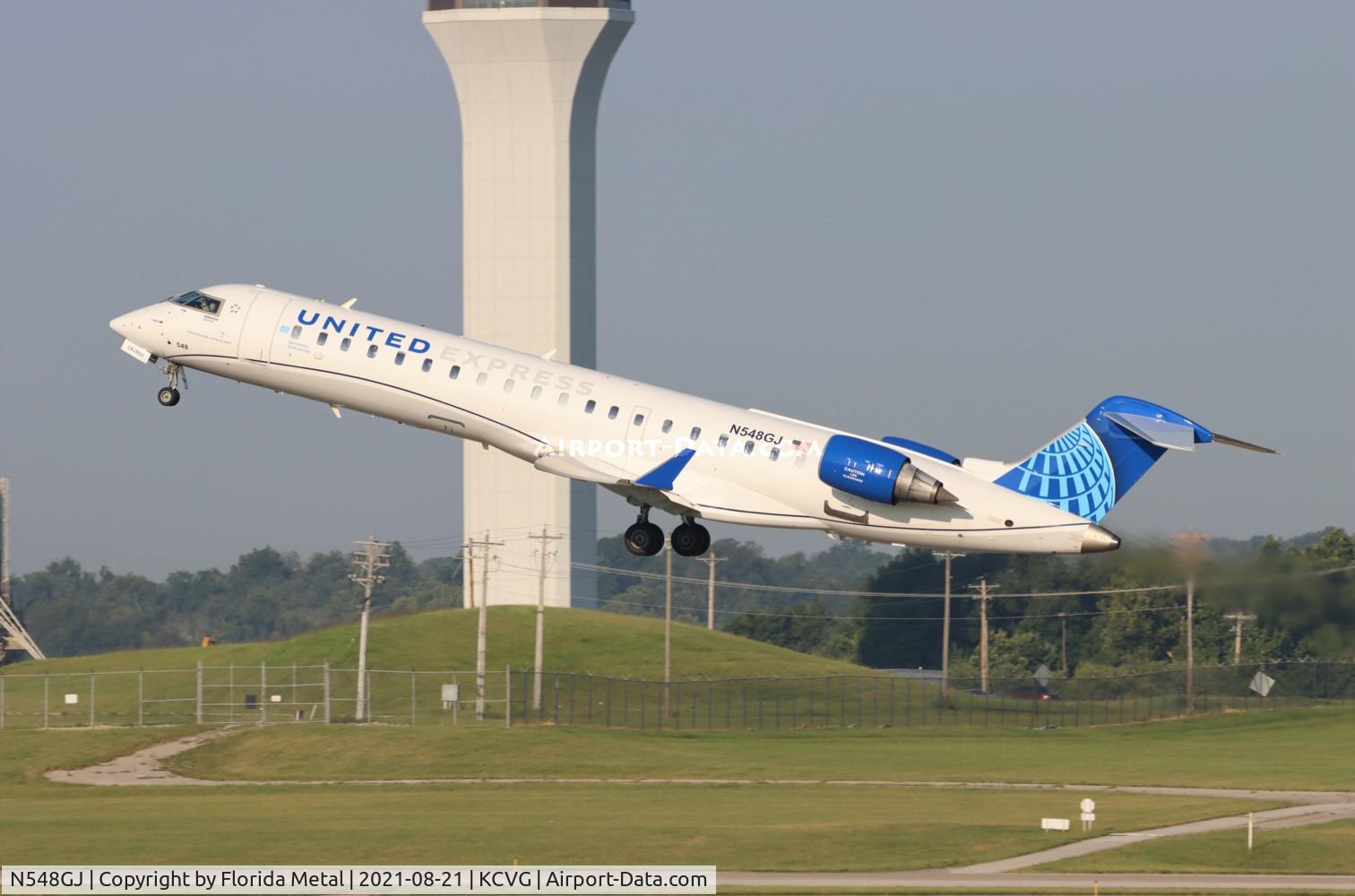 N548GJ, Bombardier CL-600-2C11 C/N 10273, CVG 2021