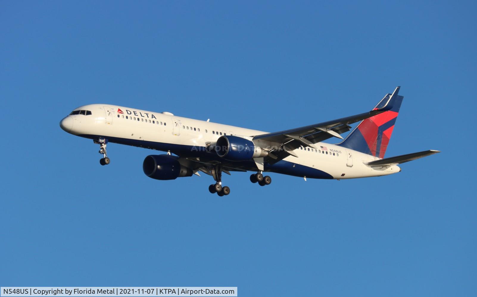 N548US, 1996 Boeing 757-251 C/N 26495, TPA 2021