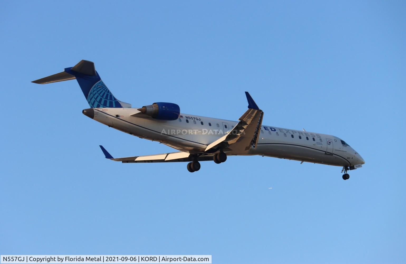 N557GJ, 2003 Bombardier CRJ-701 (CL-600-2C10) Regional Jet C/N 10017, ORD 2021
