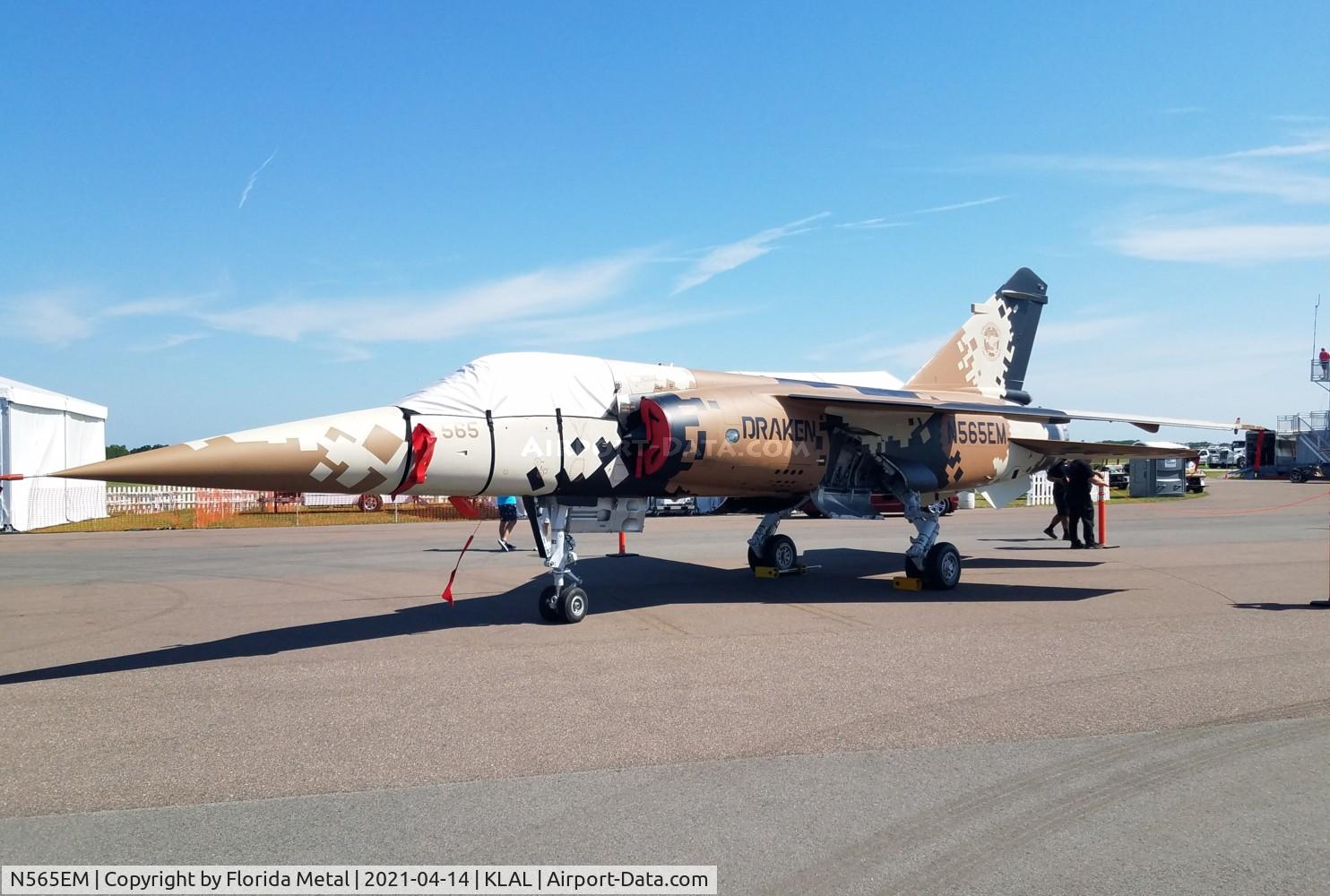 N565EM, 1981 Dassault Mirage F-1 C/N 44, Sun N Fun 2021