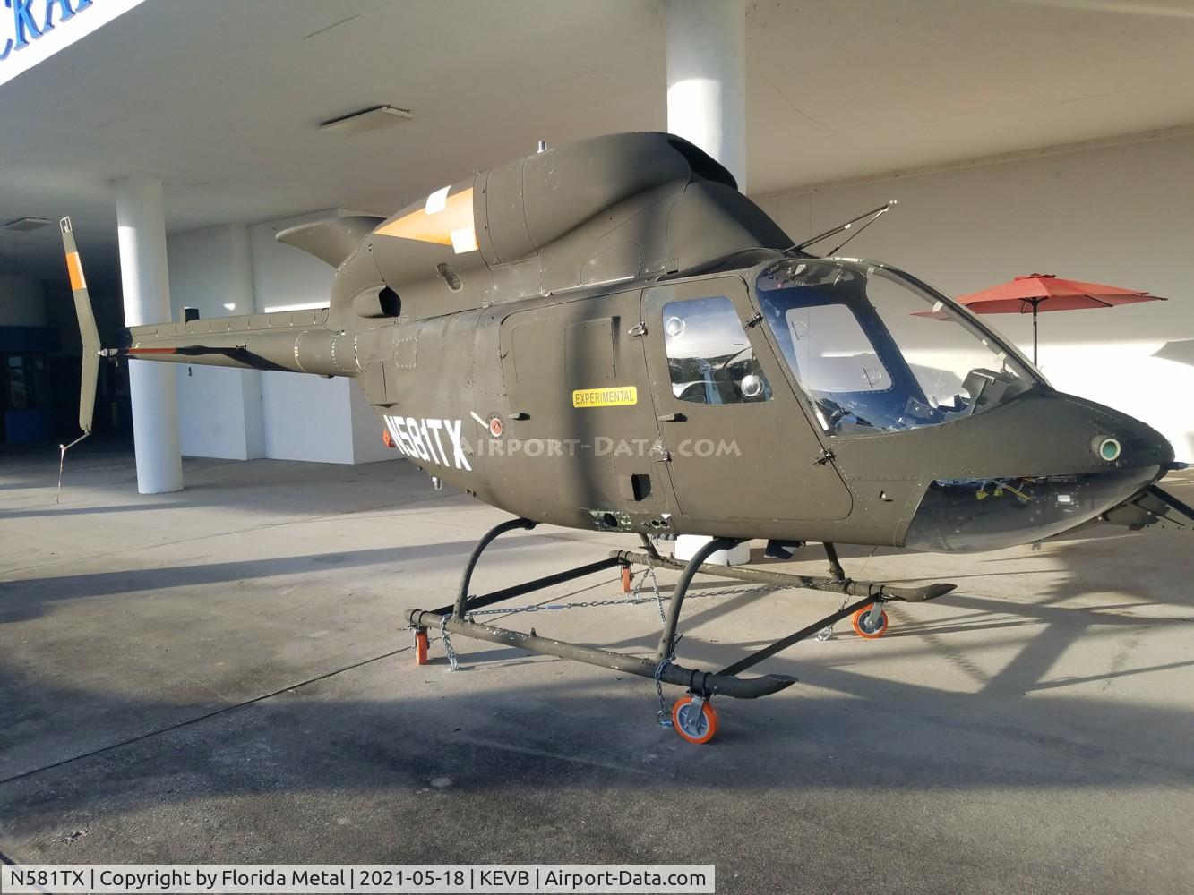 N581TX, 1969 Bell OH-58A Kiowa C/N 40574, OH-58A