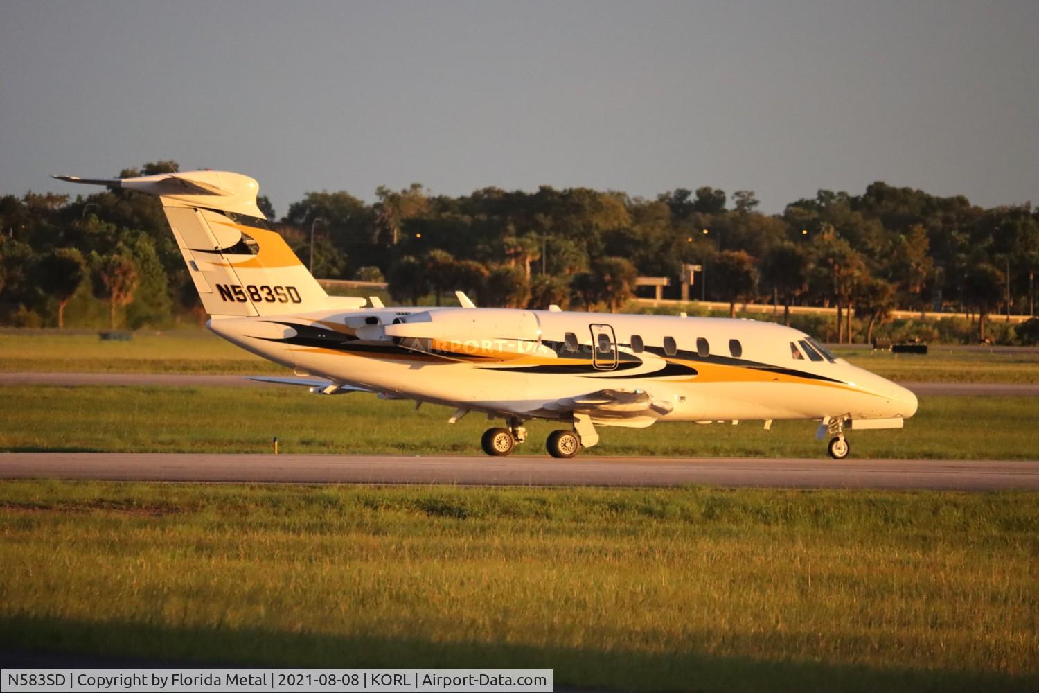 N583SD, 1993 Cessna 650 Citation VII C/N 650-7034, Citation VII
