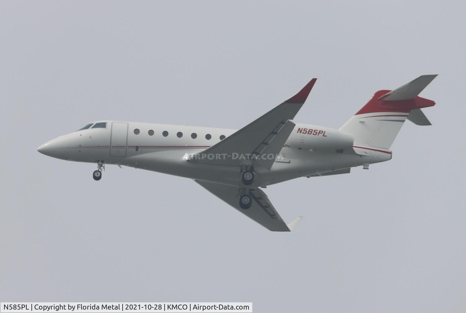 N585PL, 2018 IAI Gulfstream 280 C/N 2164, MCO 2021