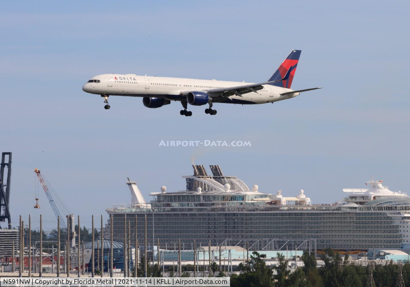 N591NW, 2003 Boeing 757-351 C/N 32991, FLL 2021