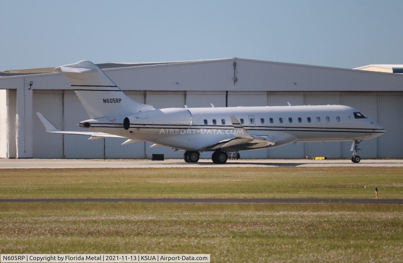 N605RP, 2011 Bombardier BD-700-1A10 Global 6000 C/N 9452, Stuart 2021