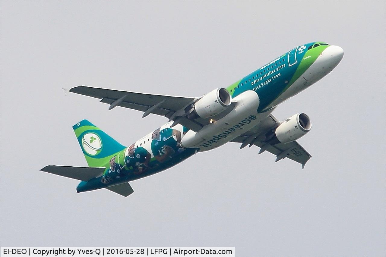 EI-DEO, 2005 Airbus A320-214 C/N 2486, Airbus A320-214, Climbing from rwy 06R, Roissy Charles De Gaulle airport (LFPG-CDG)
