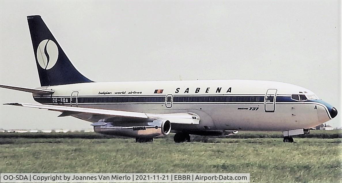 OO-SDA, 1974 Boeing 737-229 C/N 20907, Slide scan