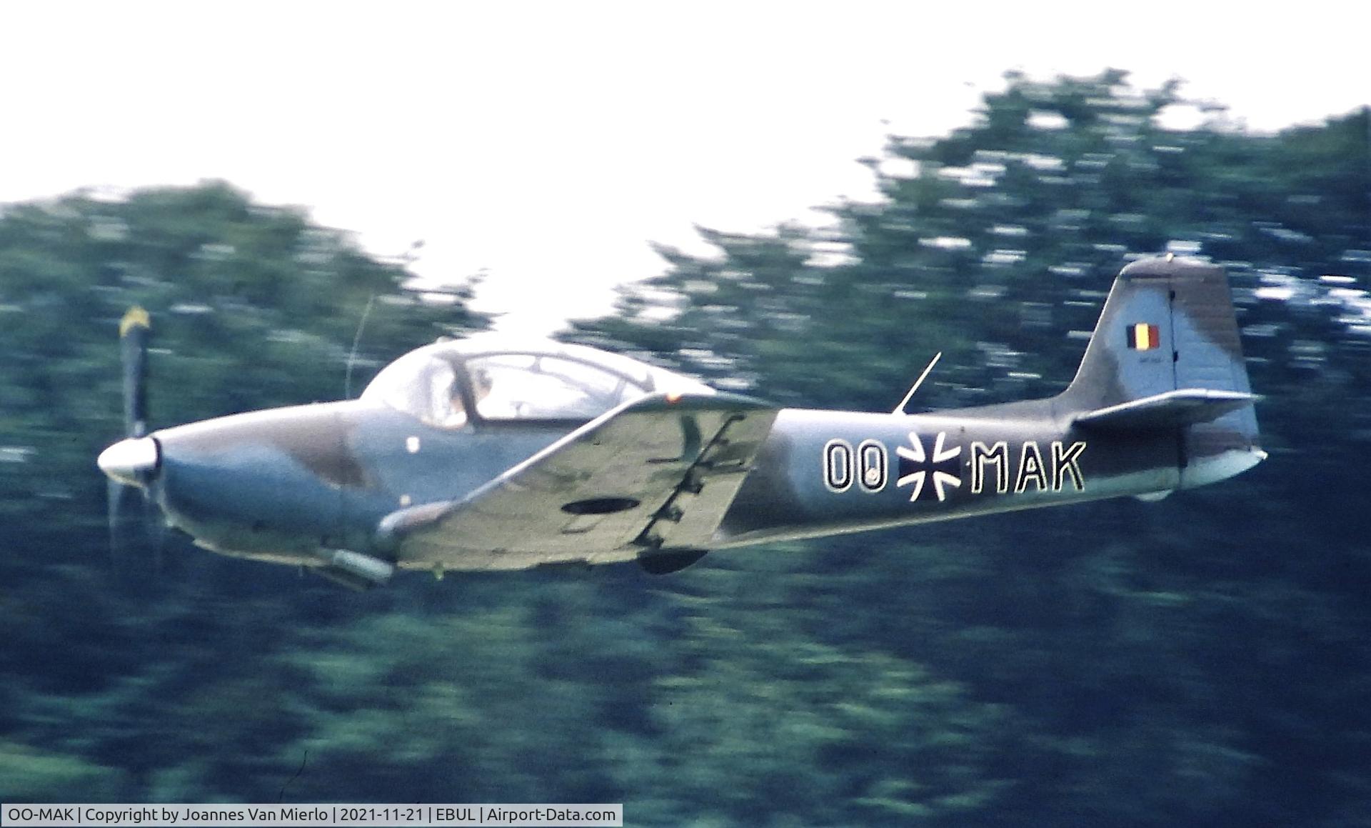 OO-MAK, 1959 Piaggio (Focke-Wulf) FWP-149D C/N 056, Slide scan