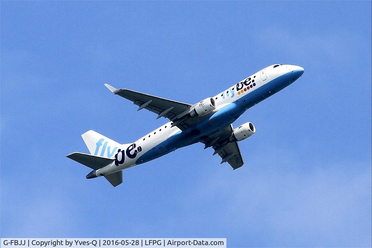 G-FBJJ, 2012 Embraer 175STD (ERJ-170-200) C/N 17000358, Embraer 175STD, Take off rwy 06R, Roissy Charles De Gaulle airport (LFPG-CDG)