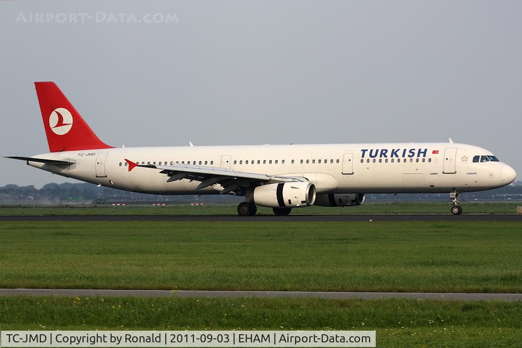 TC-JMD, 1998 Airbus A321-231 C/N 810, at spl