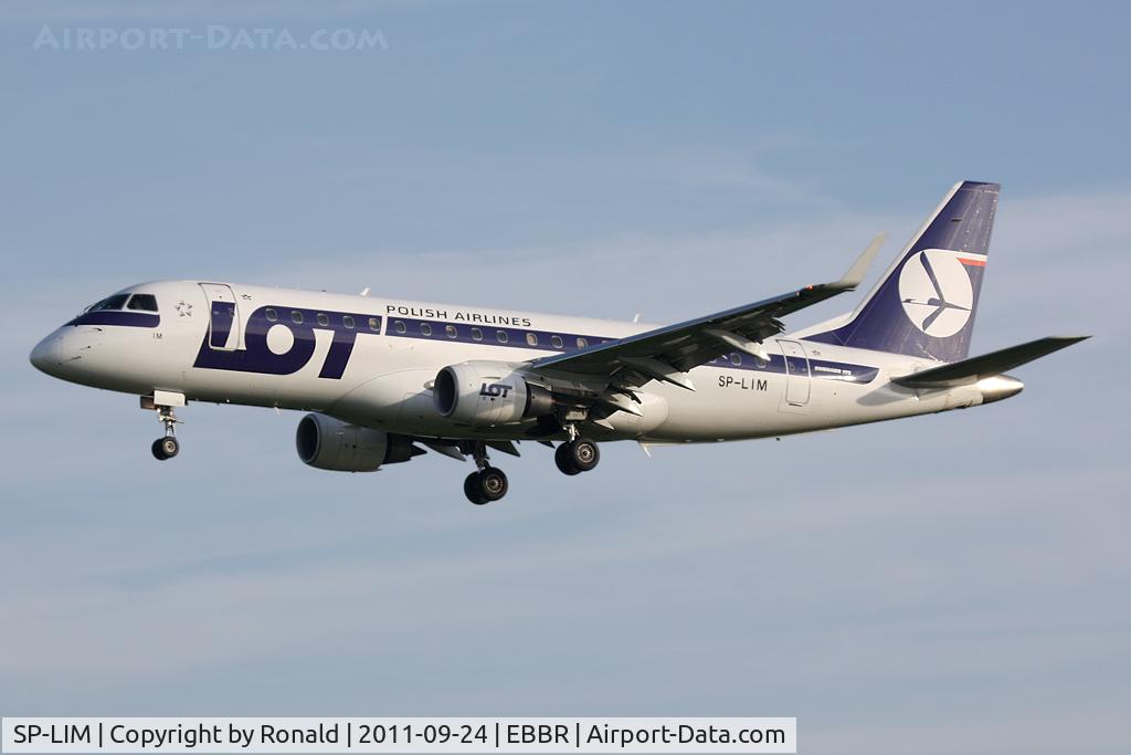 SP-LIM, 2010 Embraer 175LR (ERJ-170-200LR) C/N 17000311, at bru