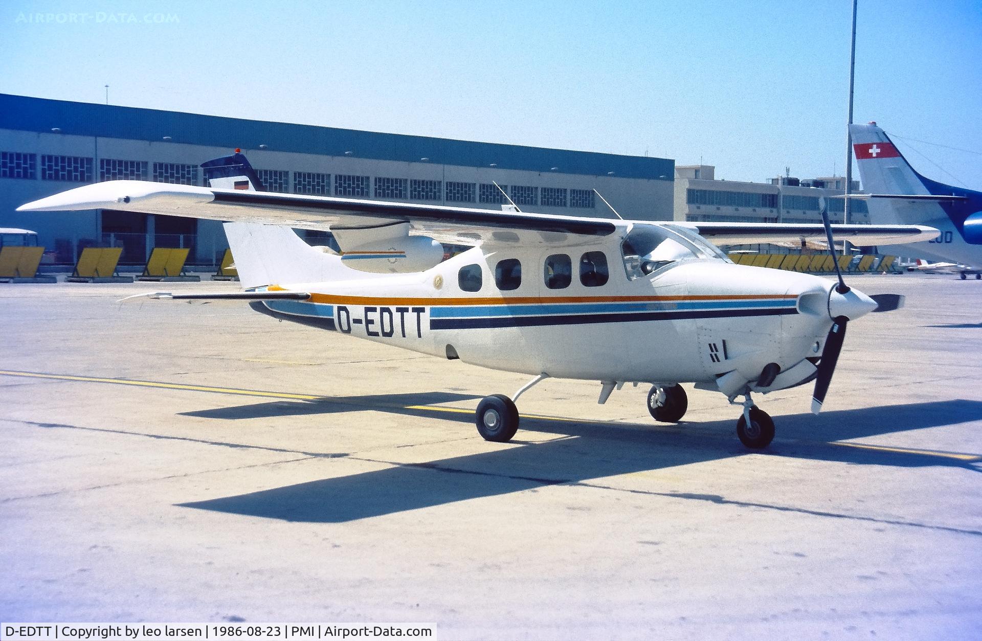 D-EDTT, Cessna 210N Centurion Centurion C/N P210-00462, Palma de Mallorca 23.8.1986