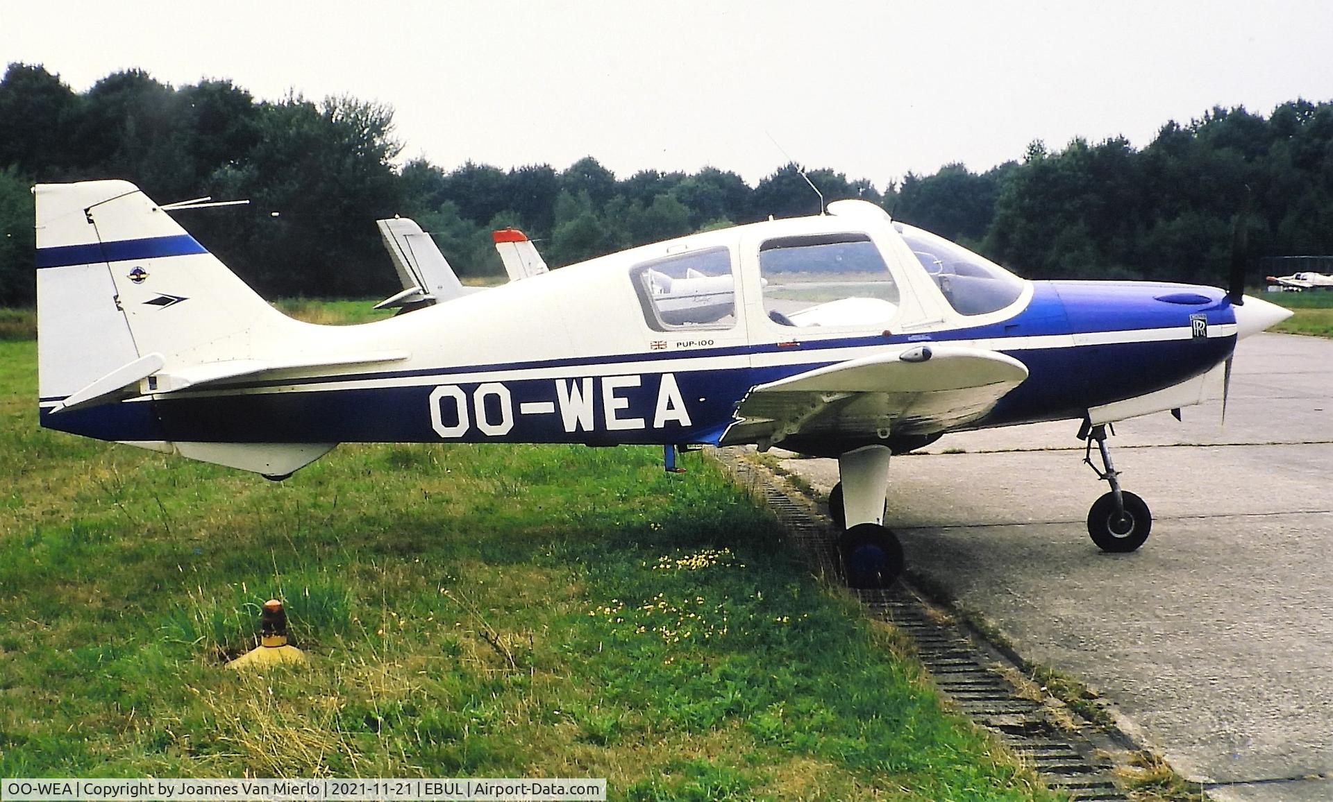 OO-WEA, 1968 Beagle B-121 Pup Series 1 (Pup 100) C/N B121-012, Slide scan