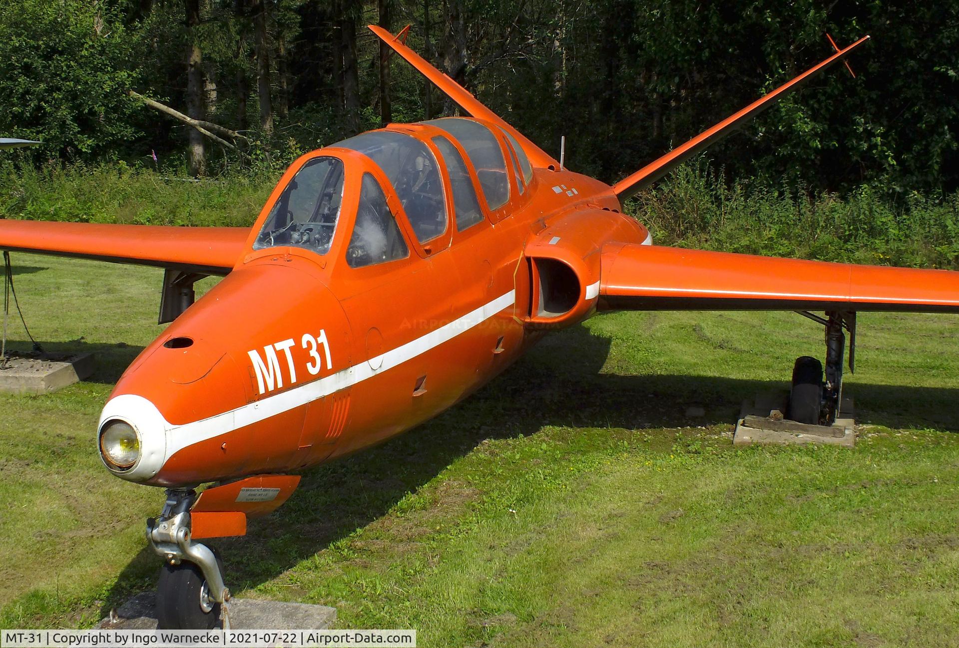 MT-31, Fouga CM-170R Magister C/N 288, Fouga CM.170R Magister at the Flugausstellung P. Junior, Hermeskeil