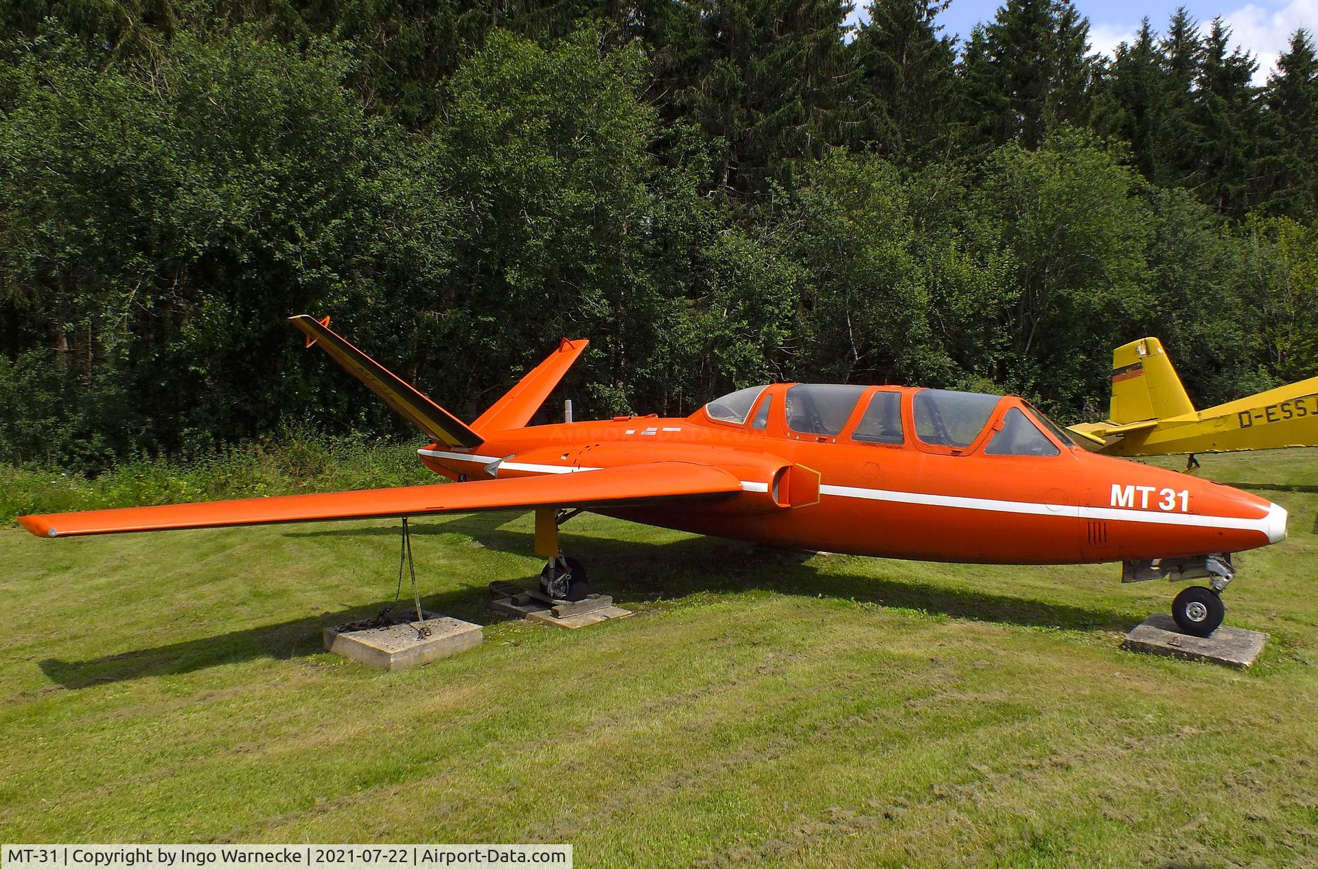 MT-31, Fouga CM-170R Magister C/N 288, Fouga CM.170R Magister at the Flugausstellung P. Junior, Hermeskeil