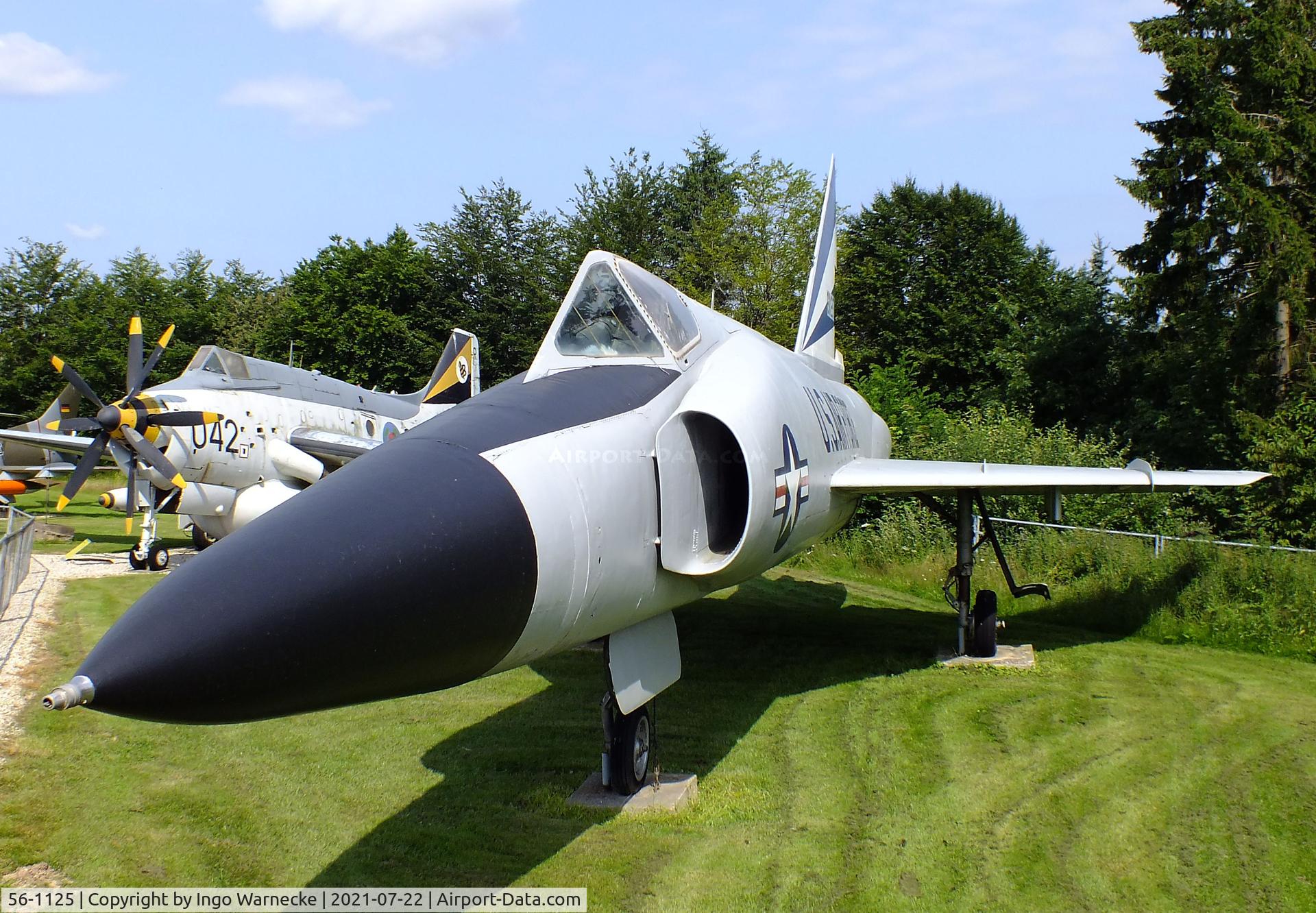 56-1125, 1956 Convair F-102A Delta Dagger C/N 8-10-342, Convair F-102A Delta Dagger at the Flugausstellung P. Junior, Hermeskeil