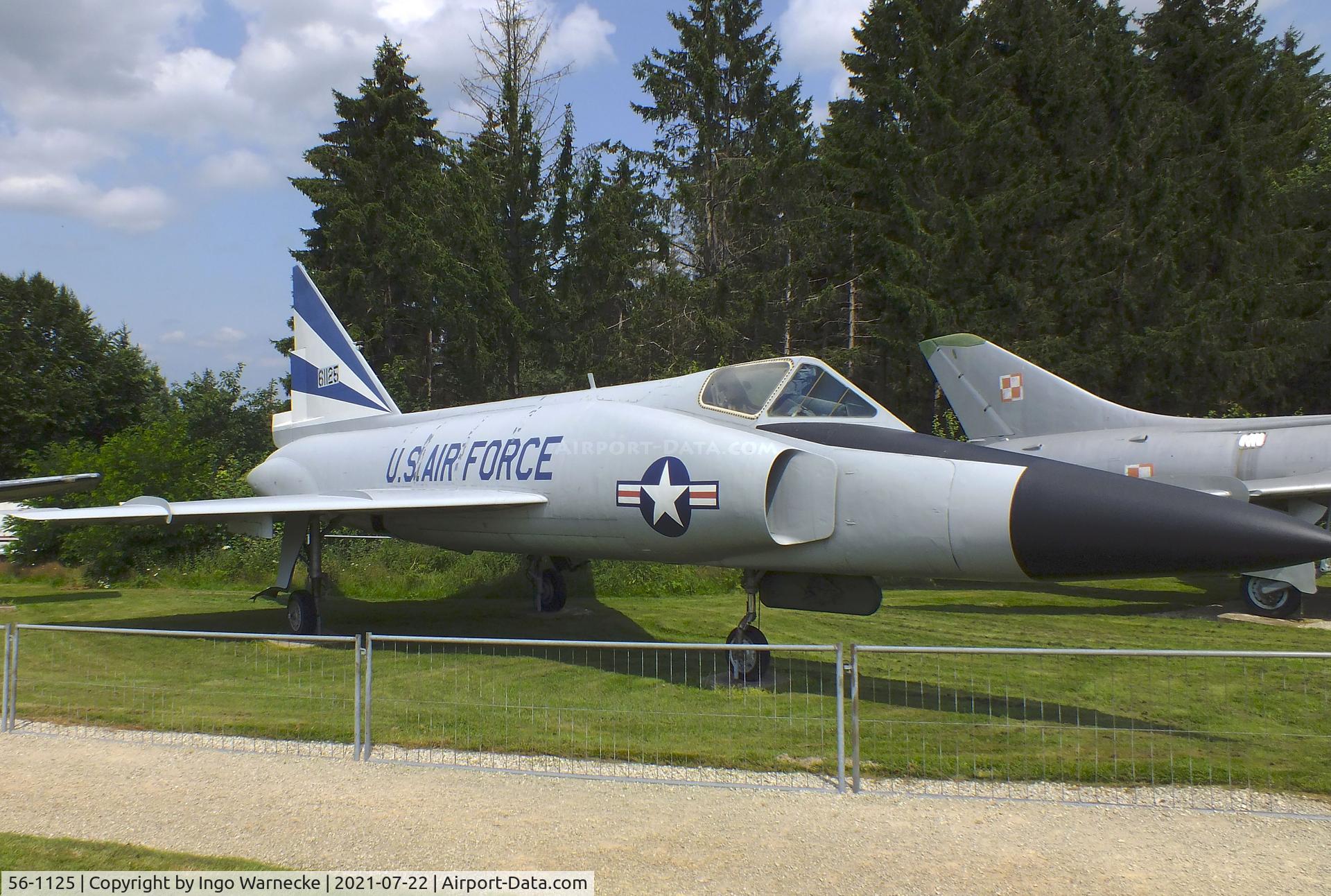 56-1125, 1956 Convair F-102A Delta Dagger C/N 8-10-342, Convair F-102A Delta Dagger at the Flugausstellung P. Junior, Hermeskeil