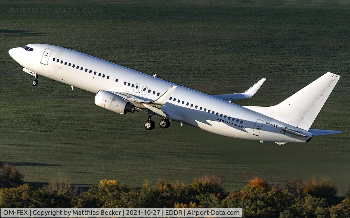 OM-FEX, 1998 Boeing 737-8Q8 C/N 28213, OM-FEX