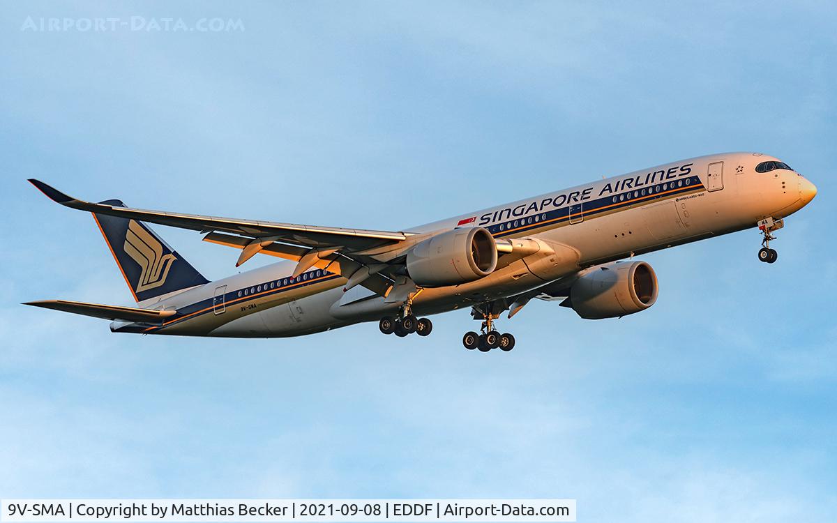 9V-SMA, 2016 Airbus A350-941 C/N 026, 9V-SMA