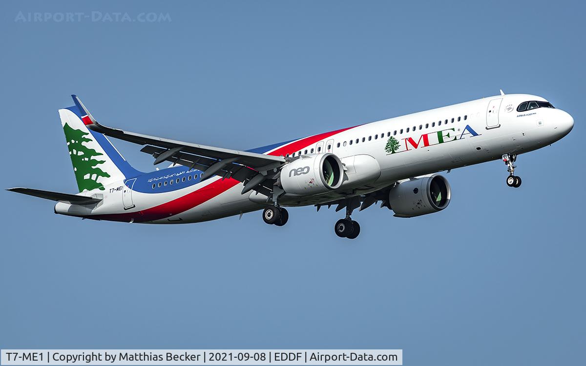 T7-ME1, 2020 Airbus A321-271NX C/N 9427, T7-ME1