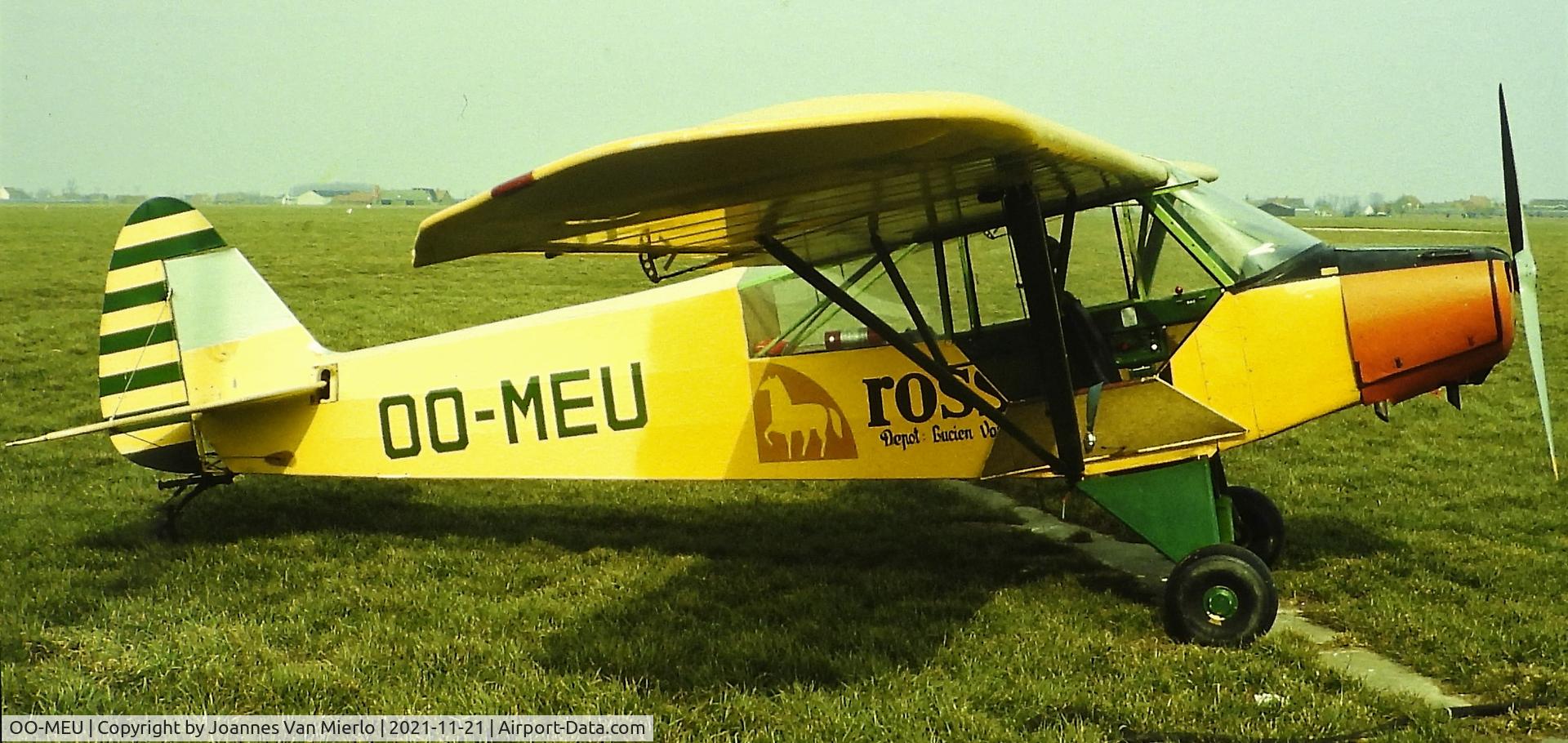 OO-MEU, 1951 Piper L-18C Super Cub (PA-18-95) C/N 18-1629, Slide scan