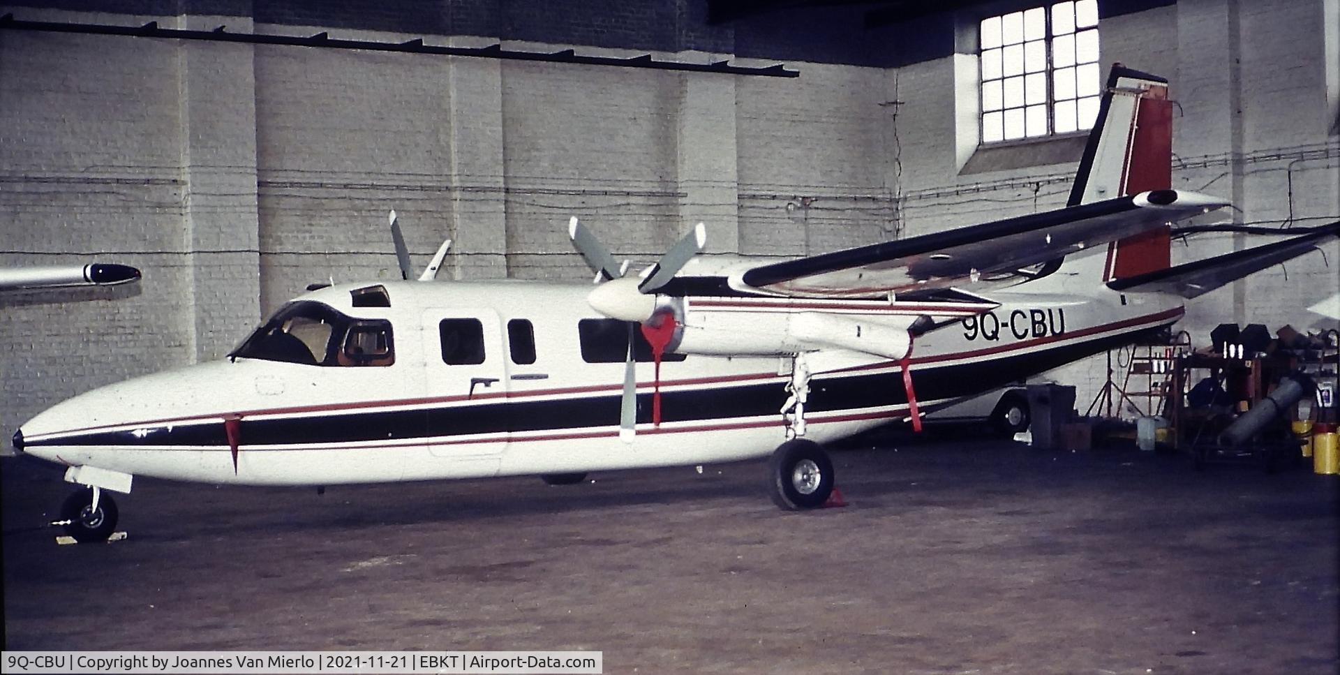 9Q-CBU, 1969 Fokker F-27-500 Friendship C/N 10425, Slide scan