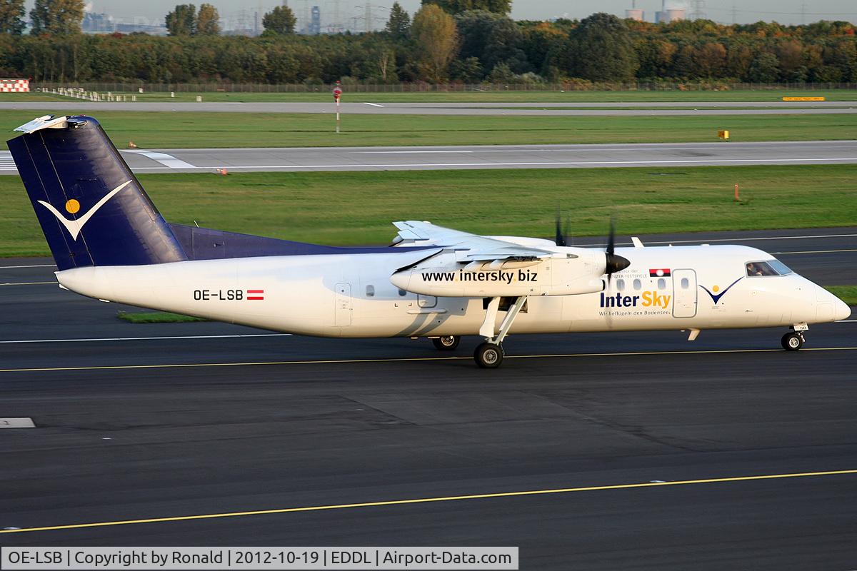 OE-LSB, 1998 De Havilland Canada DHC-8-314Q Dash 8 C/N 525, at dus