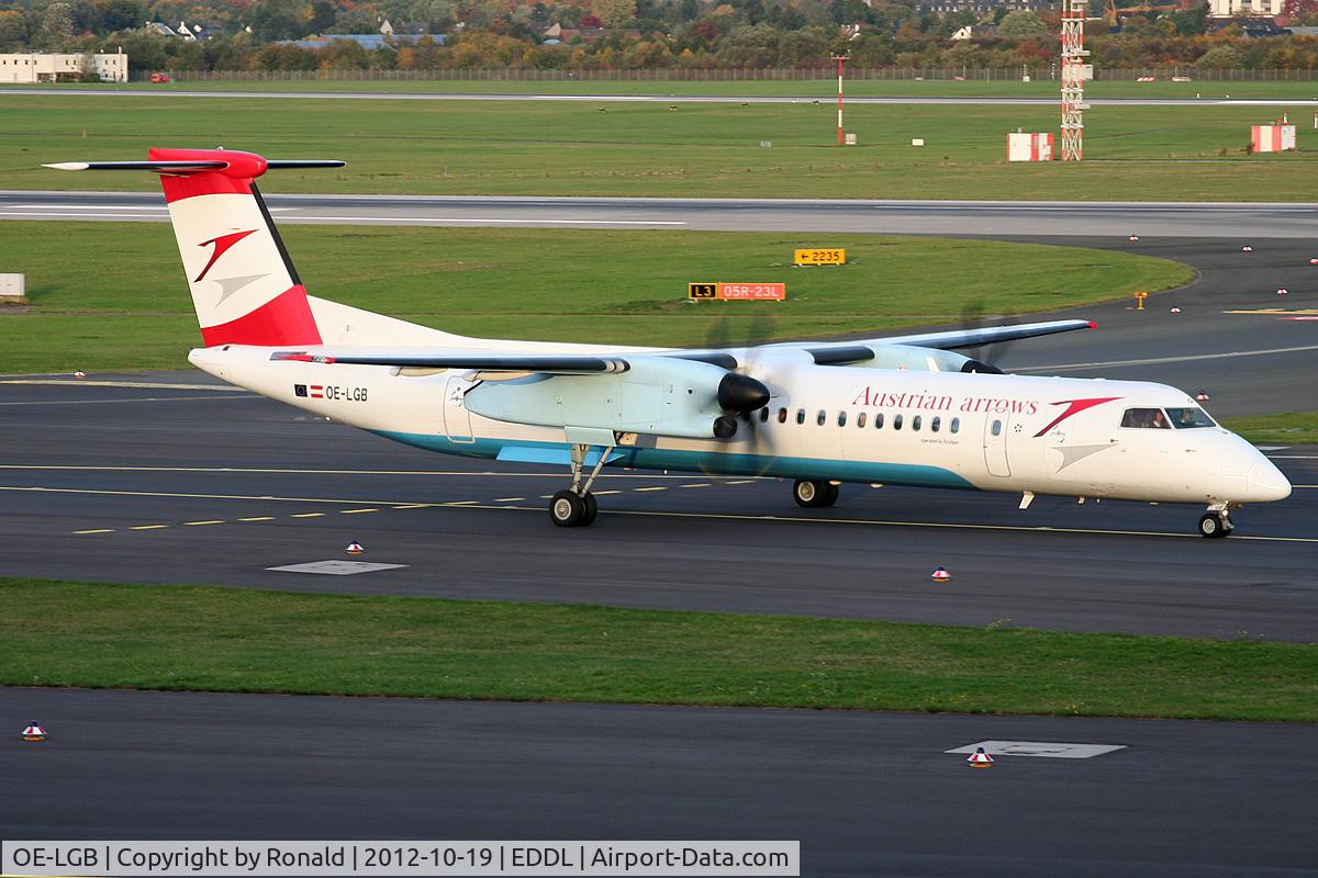 OE-LGB, 1999 De Havilland Canada DHC-8-402Q Dash 8 C/N 4015, at dus