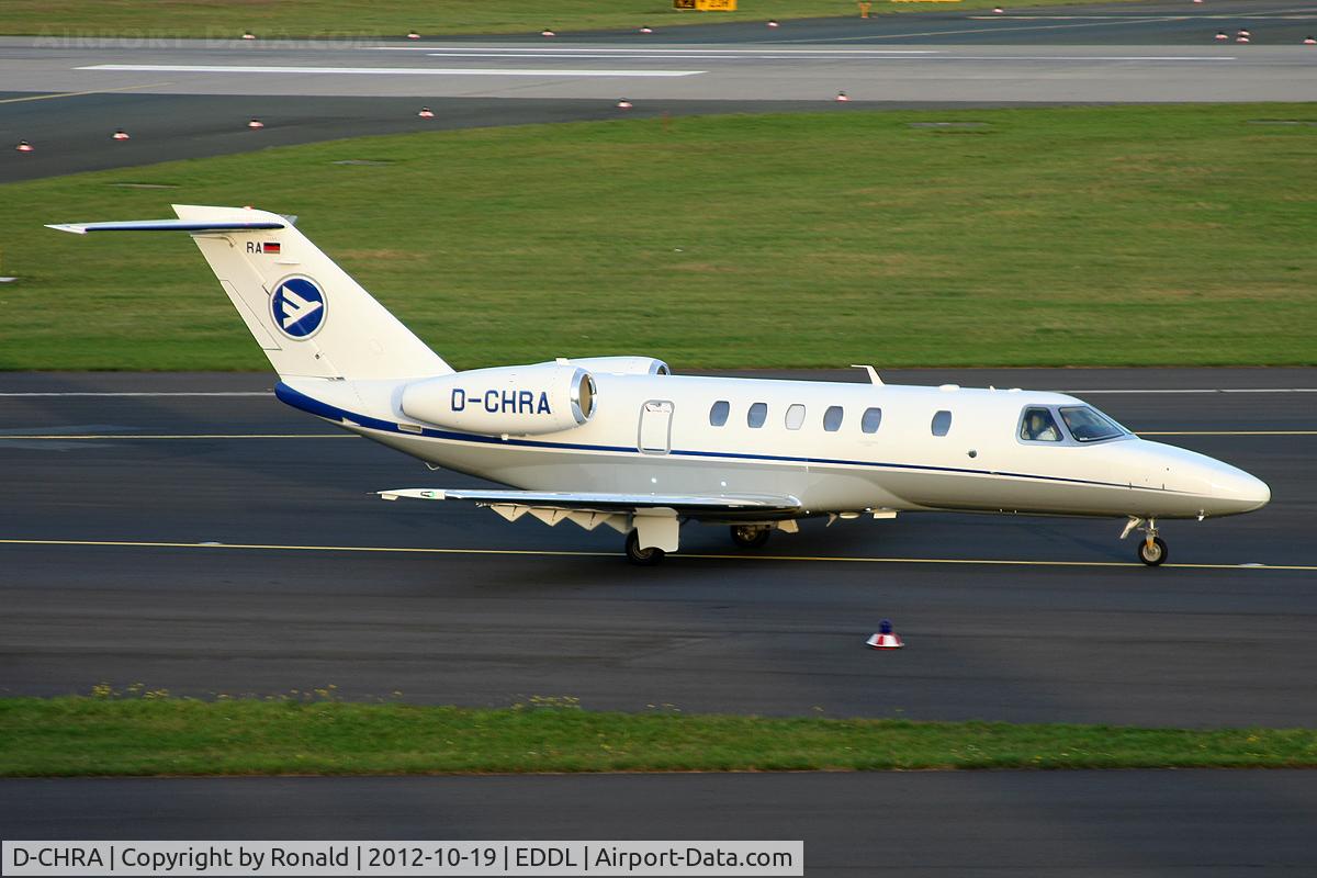 D-CHRA, 2011 Cessna 525C CitationJet CJ4 C/N 525C-0058, at dus