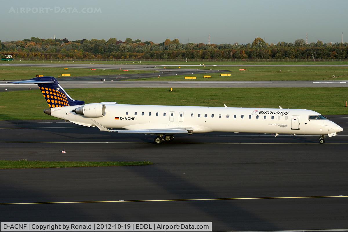 D-ACNF, 2009 Bombardier CRJ-900 (CL-600-2D24) C/N 15243, at dus