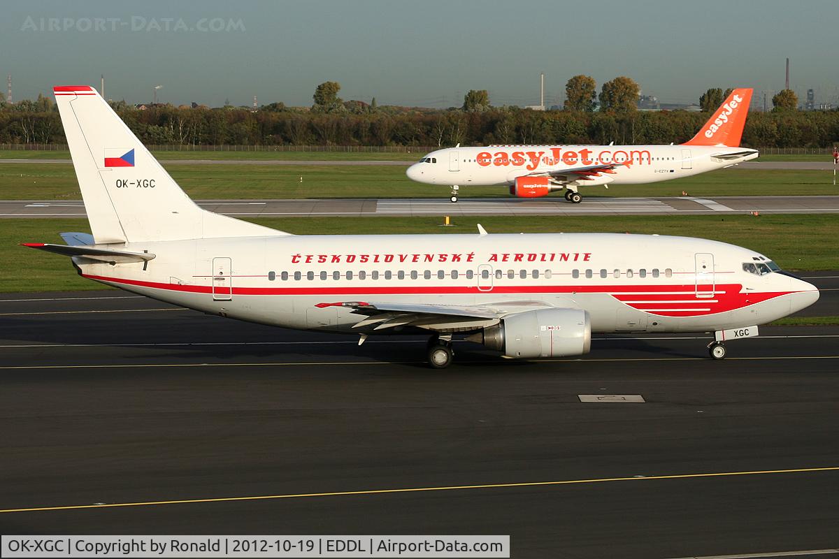 OK-XGC, 1992 Boeing 737-55S C/N 26541, at dus