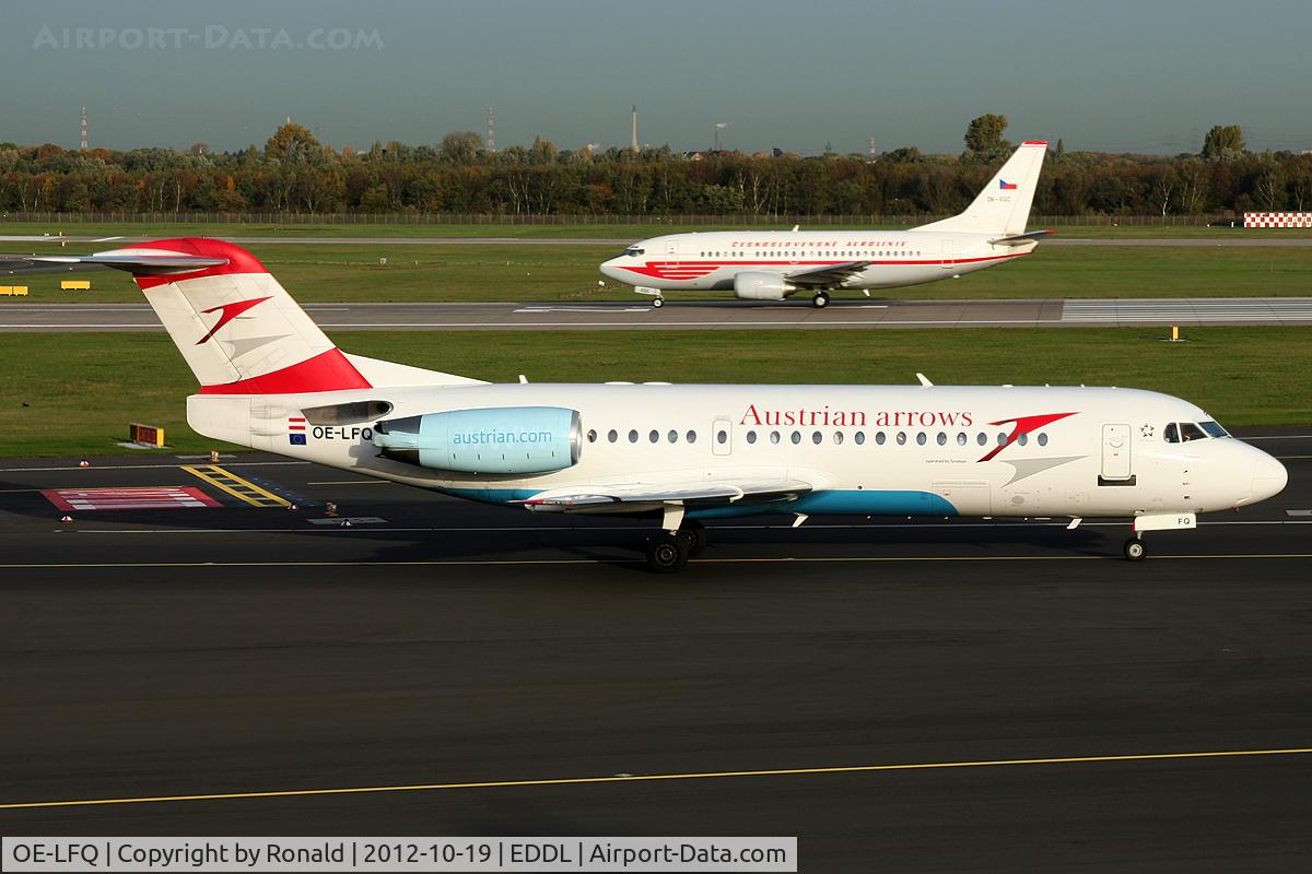 OE-LFQ, 1996 Fokker 70 (F-28-0070) C/N 11568, at dus