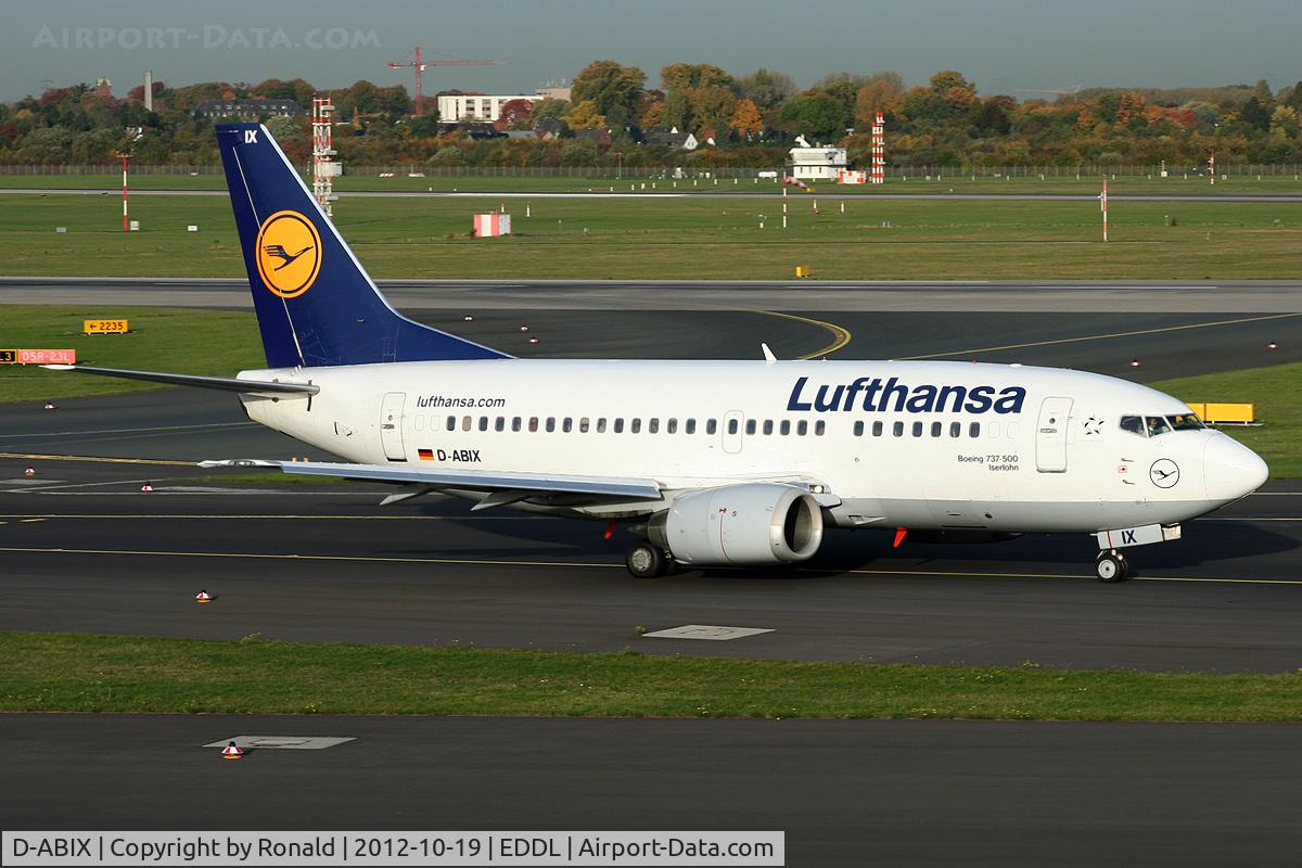 D-ABIX, 1991 Boeing 737-530 C/N 24946, at dus