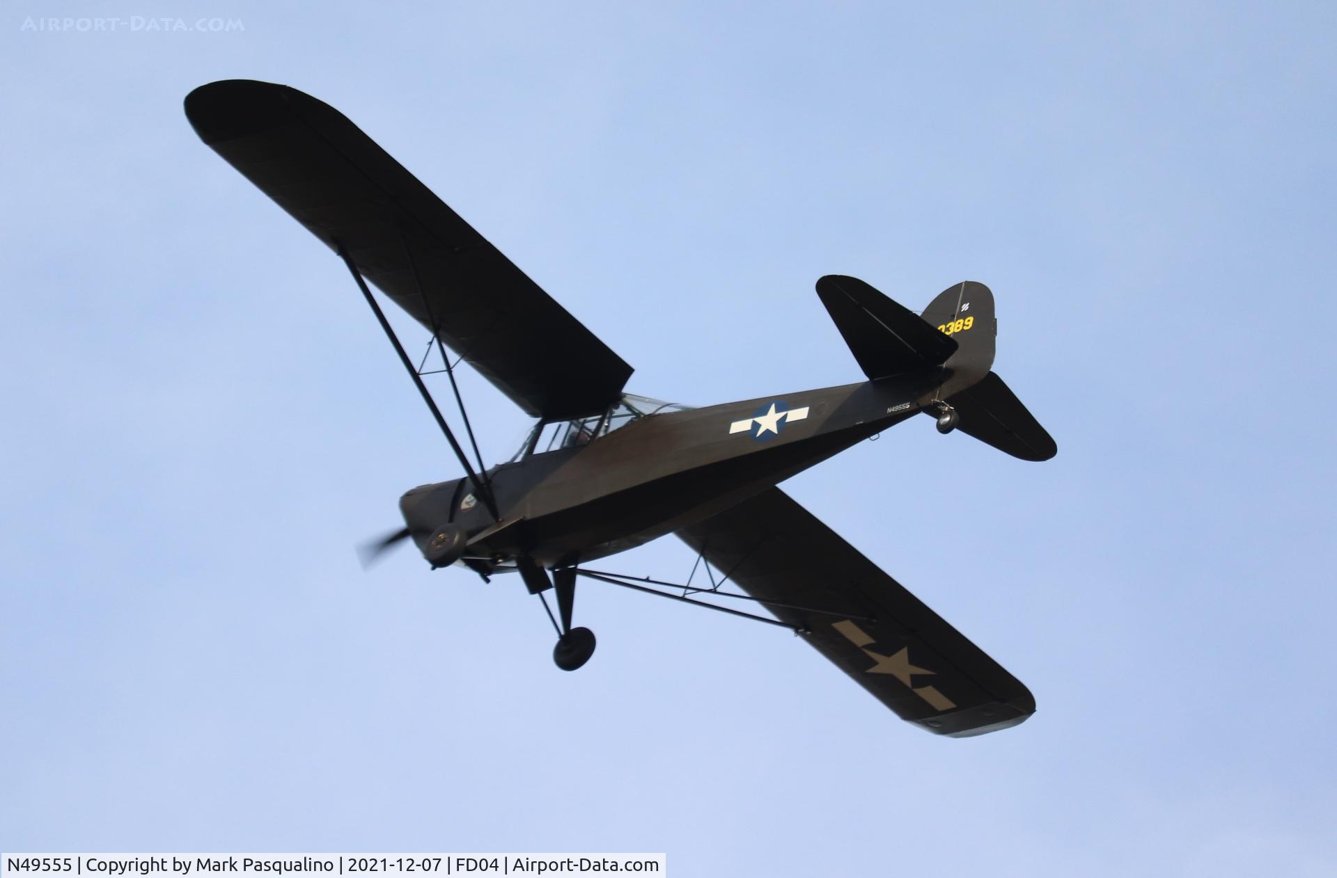 N49555, 1943 Taylorcraft L-2M C/N L5667, Taylorcraft L-2M