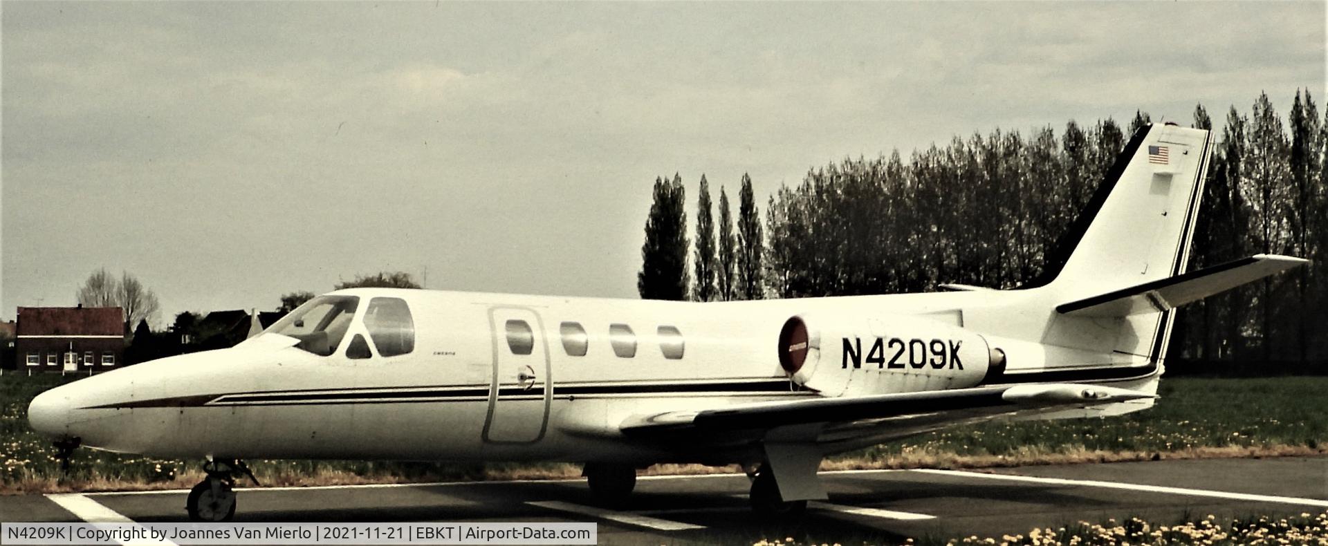 N4209K, Cessna 500 C/N 00000000, Slide scan