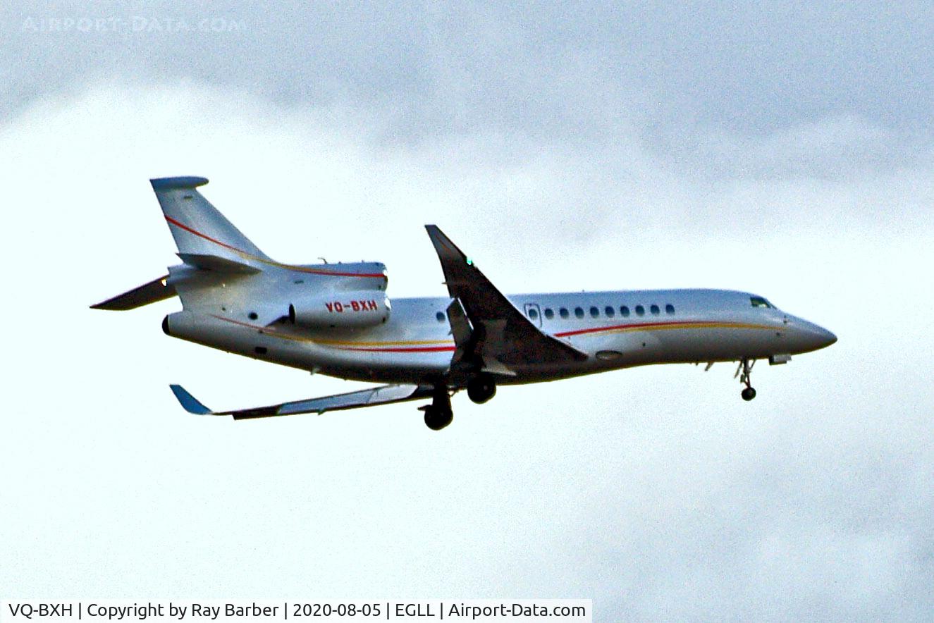 VQ-BXH, Dassault Falcon 8X C/N 466, VQ-BXH   Dassault Falcon 8X [466] (Shell Aviation Ltd) Home~G 05/08/2020