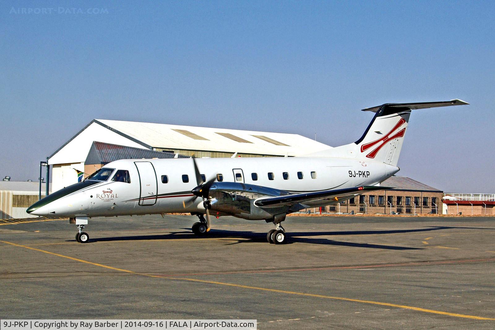 9J-PKP, 2007 Embraer 175LR (ERJ-170-200LR) C/N 17000197, 9J-PKP   Embraer EMB-120ER Brasilia [120316] (Royal Air Charters) Lanseria~ZS 16/09/2014