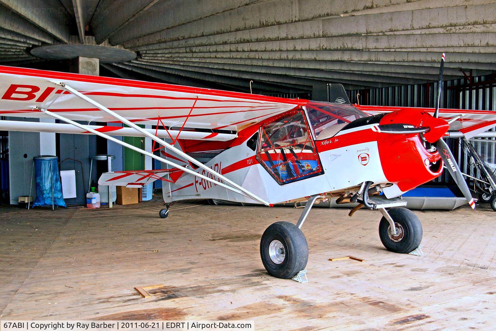 67ABI, Denney Kitfox Mk.IV C/N Not Found (67ABI), 67ABI   (F-67ABI) Denney Kitfox Mk.IV [Unknown] Trier Fohren~D 21/06/2011