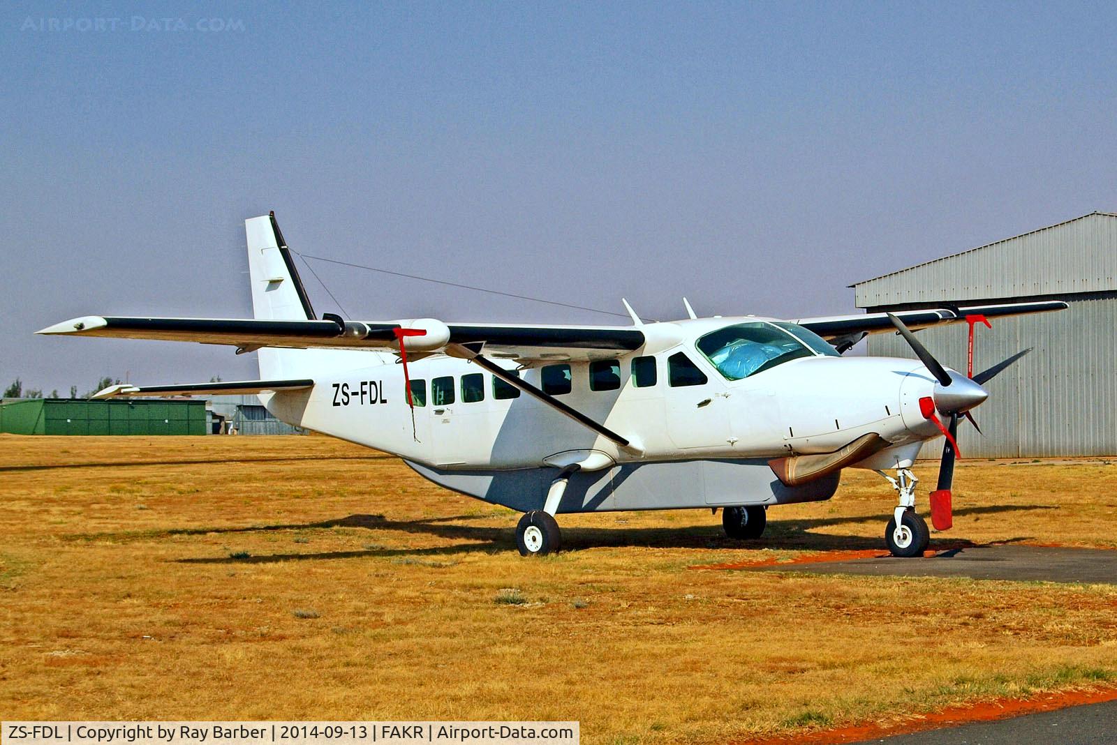 ZS-FDL, 2001 Cessna 208B Grand Caravan C/N 208B0896, ZS-FDL   Cessna 208B Grand Caravan [208B-0896] (Federal Air) Krugersdorp-Oatlands~ZS 13/09/2014