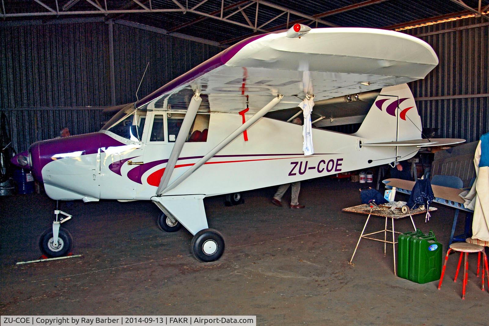 ZU-COE, Amateur Built Sandpiper Colt C/N HEH-1, ZU-COE   Sandpiper Colt [HEH-1] Krugersdorp-Oatlands~ZS 13/09/2014