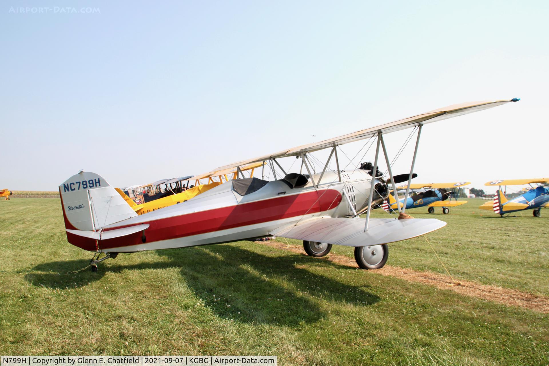N799H, 1931 Stearman C3-R C/N 5037, At the Stearman Fly In