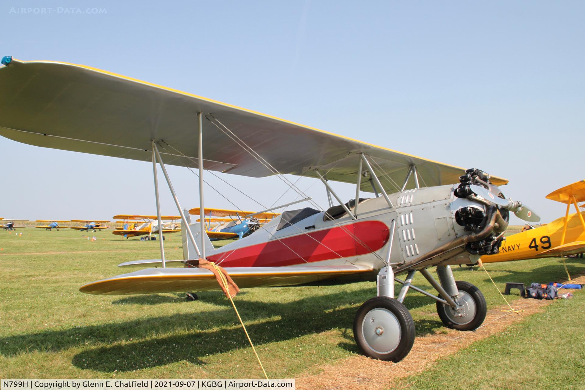 N799H, 1931 Stearman C3-R C/N 5037, At the Stearman Fly In