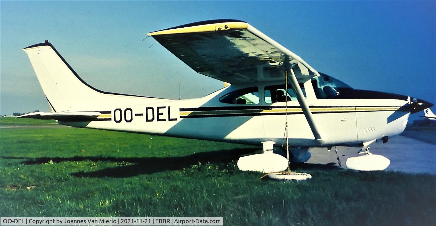 OO-DEL, 1980 Reims F182Q C/N 0161, Slide scan