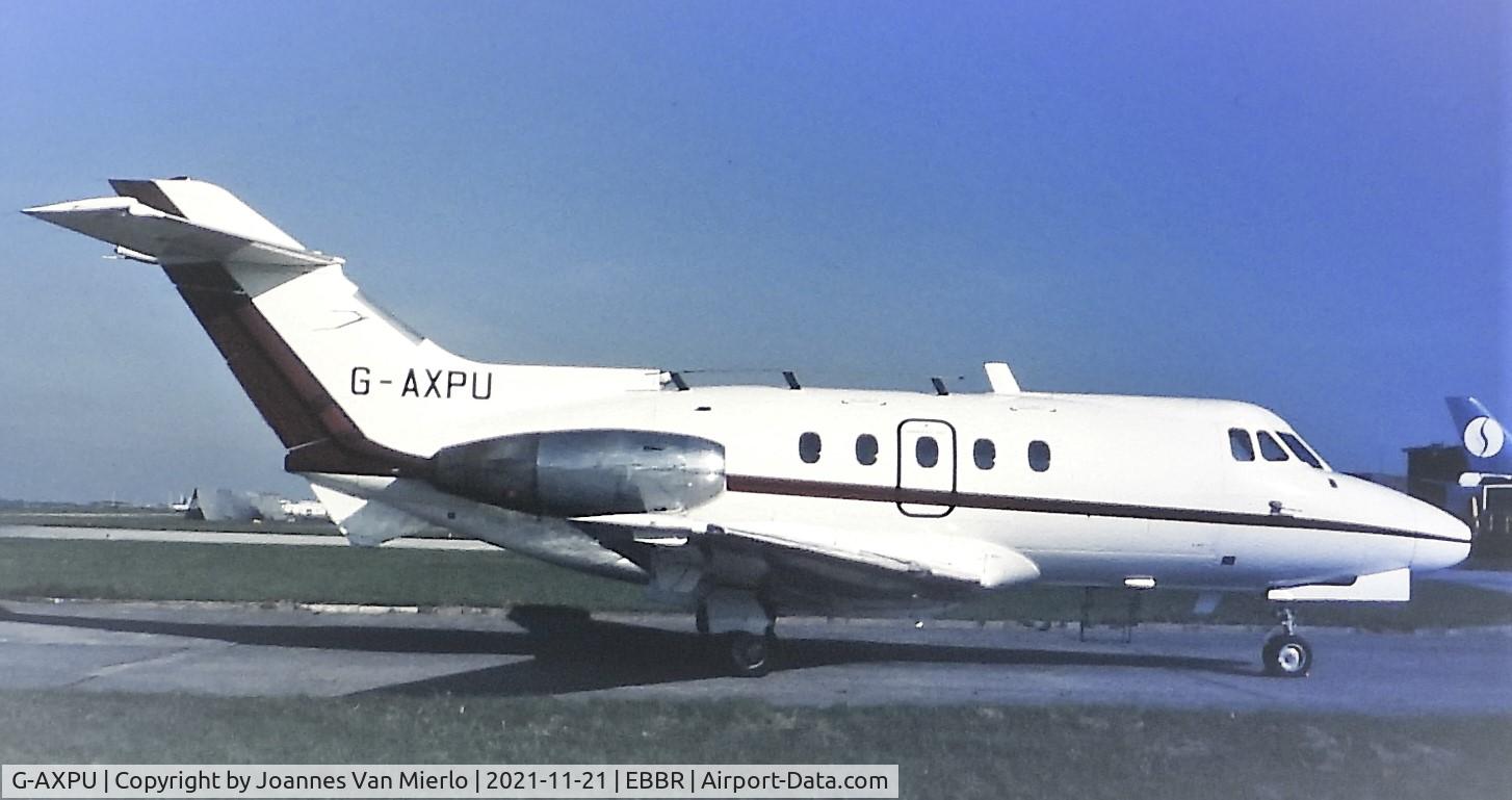 G-AXPU, 1969 Hawker Siddeley HS.125 Series F3B/RA C/N 25171, Slide scan