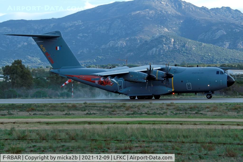 F-RBAR, 2020 Airbus A400M Atlas C/N 110, Landing