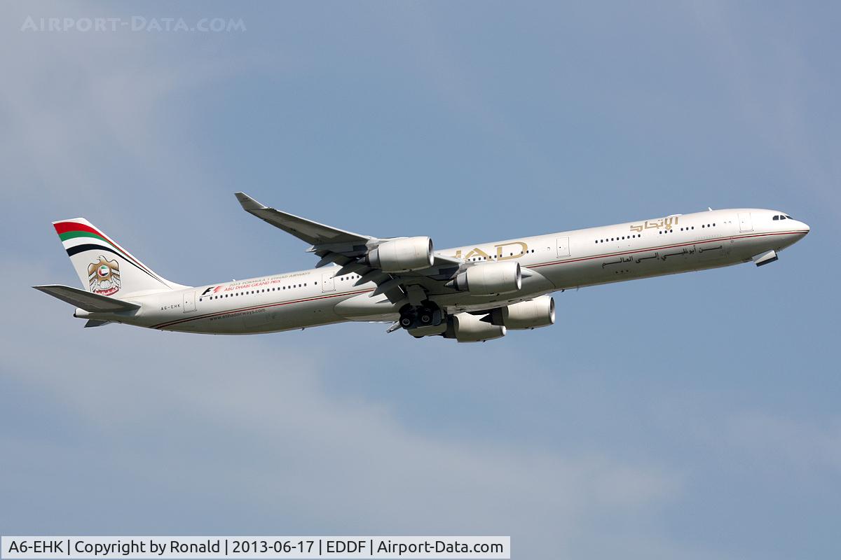 A6-EHK, 2009 Airbus A340-642X C/N 1030, at fra