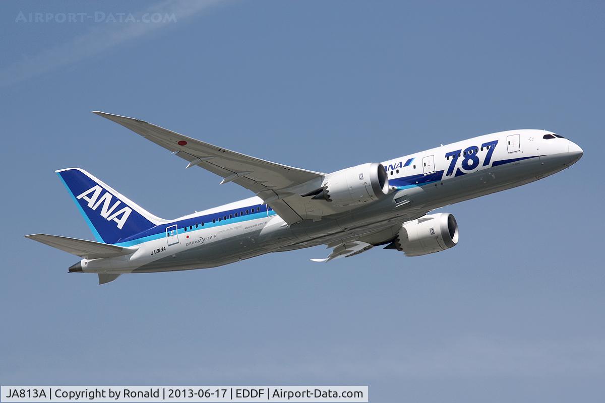 JA813A, 2012 Boeing 787-8 Dreamliner C/N 34521, at fra
