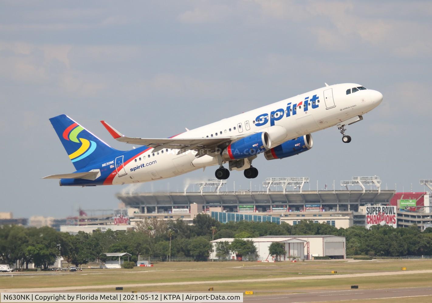 N630NK, 2014 Airbus A320-232 C/N 6304, TPA 2021