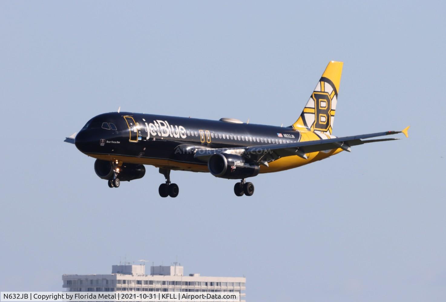 N632JB, 2006 Airbus A320-232 C/N 2647, FLL 2021